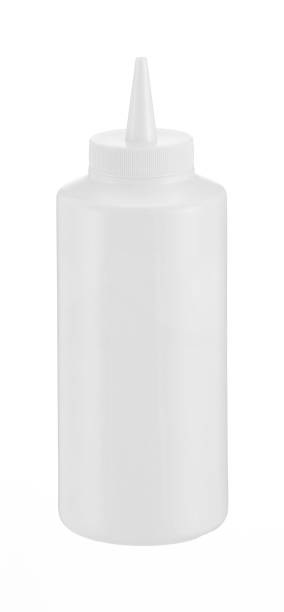 istock Blank white squeeze sauce bottle mock up 1285857630