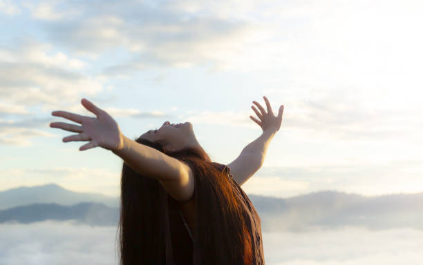 istock Freedom of woman concept 1285867182