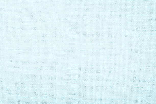 istock Pastel Blue abstract Hessian or sackcloth fabric or hemp sack texture background. Wallpaper of artistic wale linen canvas. Blanket or Curtain of cotton pattern with copy space for text decoration. 1285870808