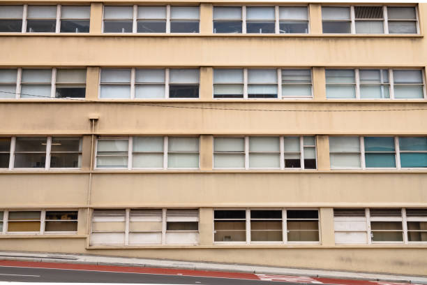 istock Part of an old office building 1285882641