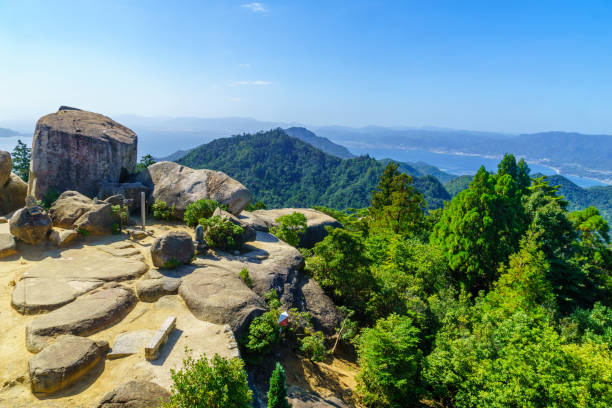 istock Top of Mount Misen, in Miyajima 1285897413