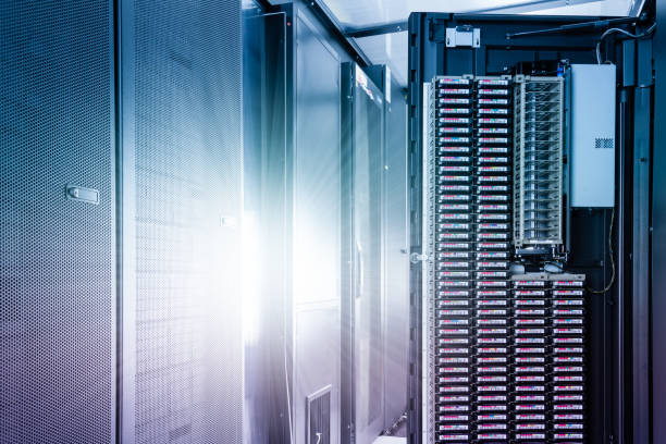 istock an opened door of data center cabinet 1285900210