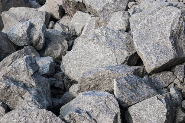 istock Many large stones close-up. For the background 1285906915