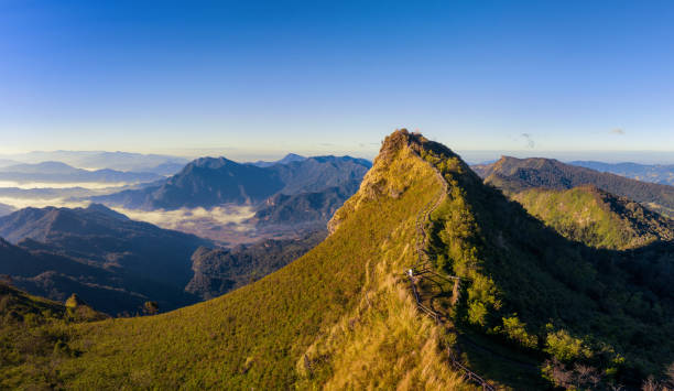 istock Phu Chi Dao at sunrise in Chiang rai, Thailand. 1285909552