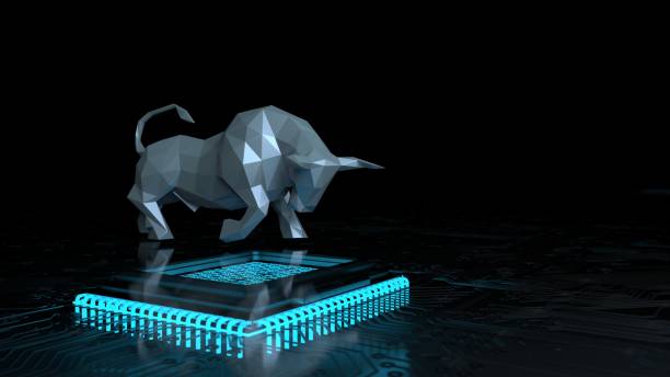 istock Bullish Market Technology Stocks 1285916703