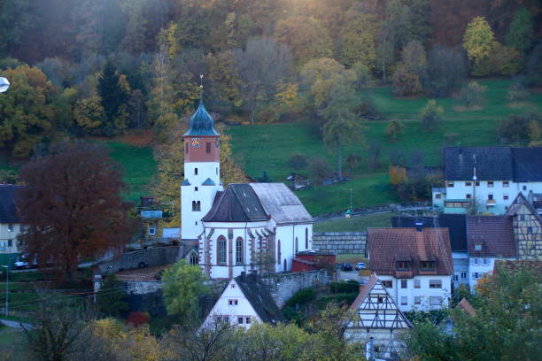 istock View of the Michaelskiche in Sulz am Eck 1285918791