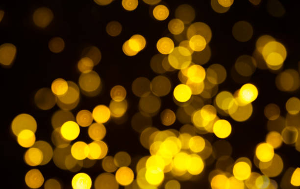 istock Golden defocused lights at night 1285920550