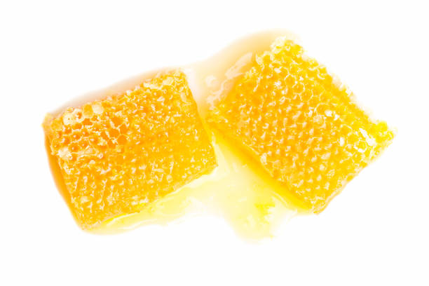 istock Golden sealed honeycomb 1285924502