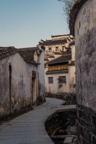 istock Xidi village at sunrise 1285926234