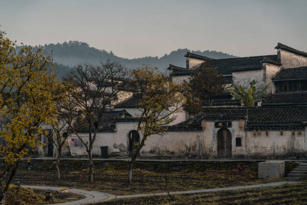istock Xidi village at sunrise 1285926246