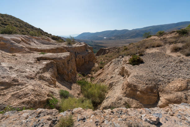 istock Sediments from an old mine in southern Spain 1285928862