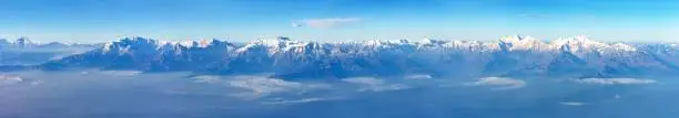 Photo of Mount Dhaulagiri Mt Annapurna range himalaya mountains