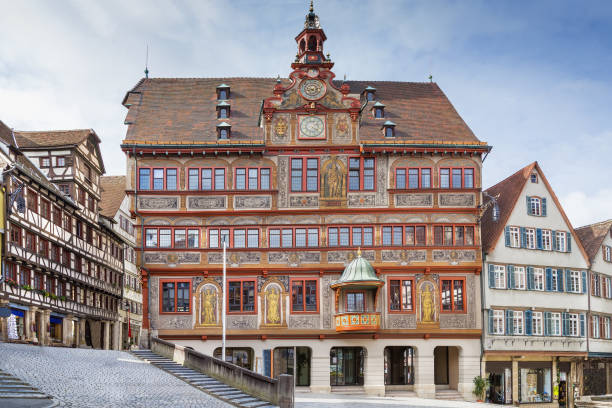 Tubingen town hall (Rathaus)) on Market Square, Germany