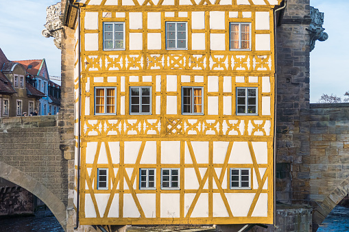 Bavarian Old Town Hall of Bamberg, Germany