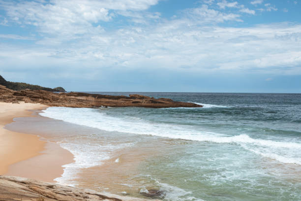Sea and sand in the beach