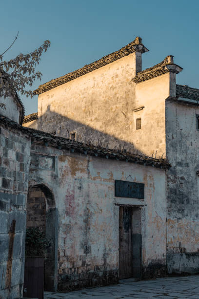 istock Xidi village at sunrise 1285947852