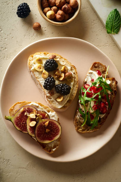 istock A set of various toasts 1285954991