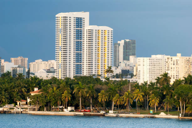 istock Miami Beach Skyline And Waterfront Park 1285956166
