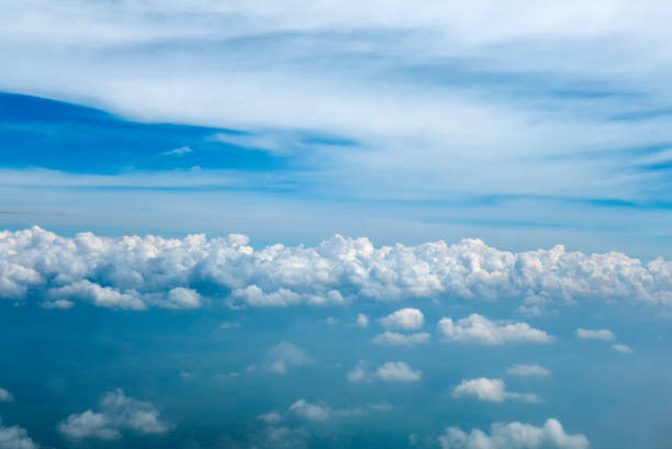 istock Sea Of Clouds above the stratosphere 1285956825