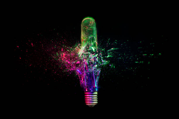 istock high speed image of a real explosion of an industrial light bulb 1285956987