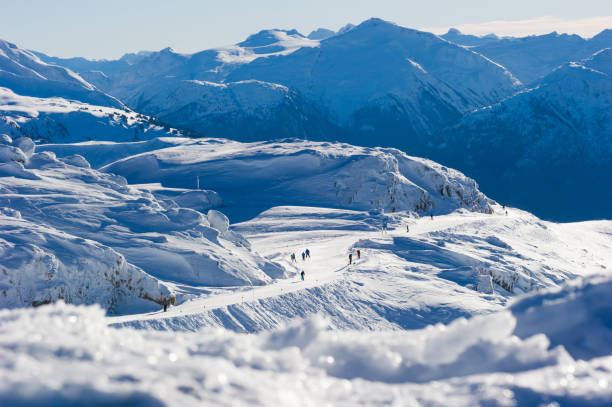 istock Winter scenery in Whistler, Canada 1285959681