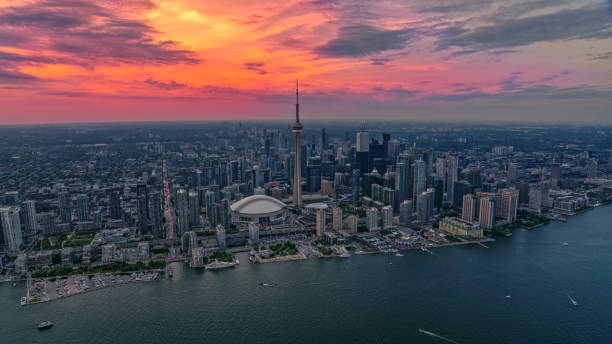 istock View of cityscape with CN Tower 1285959931