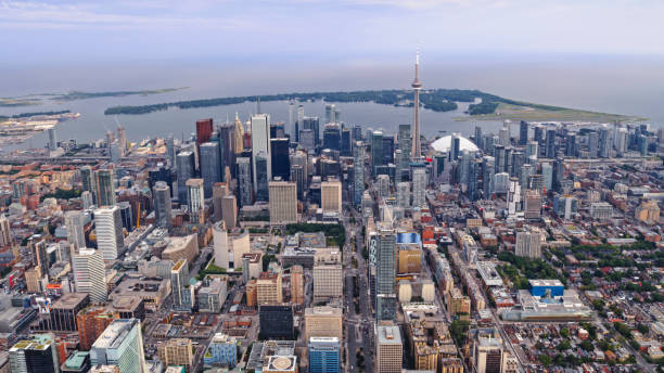 istock View of cityscape with CN Tower 1285959958