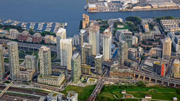 istock View of cityscape with CN Tower 1285959973
