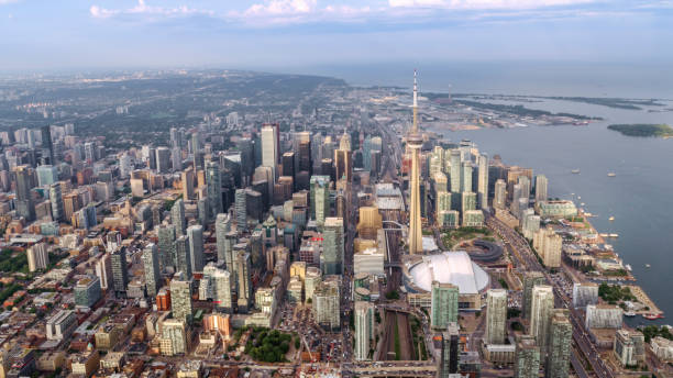 istock View of cityscape with CN Tower 1285960044