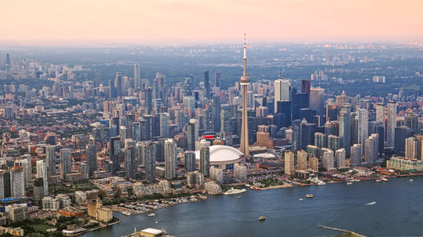 istock View of cityscape with CN Tower 1285960082