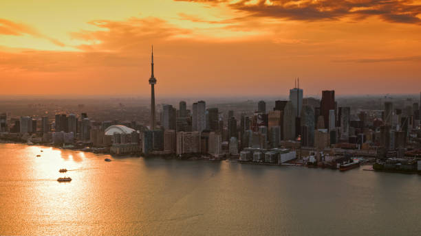 istock View of cityscape with CN Tower 1285960175