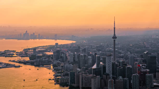 istock View of cityscape with CN Tower 1285960209