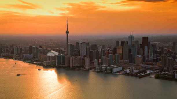 istock View of cityscape with CN Tower 1285960322