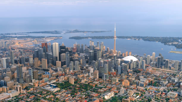 istock View of cityscape with CN Tower 1285960324