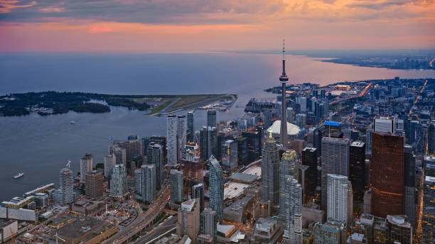istock View of cityscape with CN Tower 1285961452