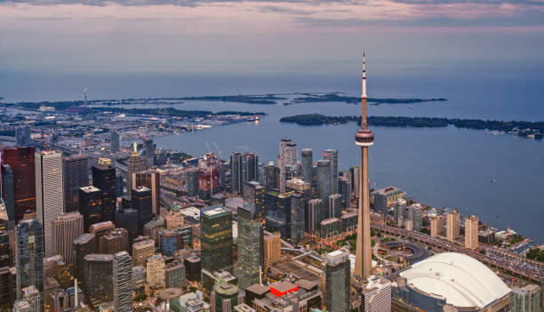istock View of cityscape with CN Tower 1285961459