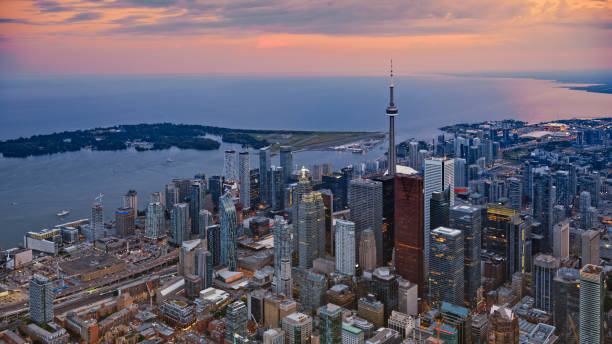istock View of cityscape with CN Tower 1285961523