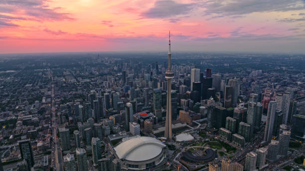 istock View of cityscape with CN Tower 1285961558