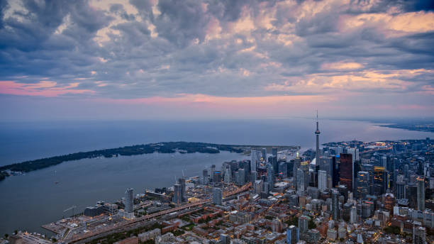 istock View of cityscape with CN Tower 1285961596