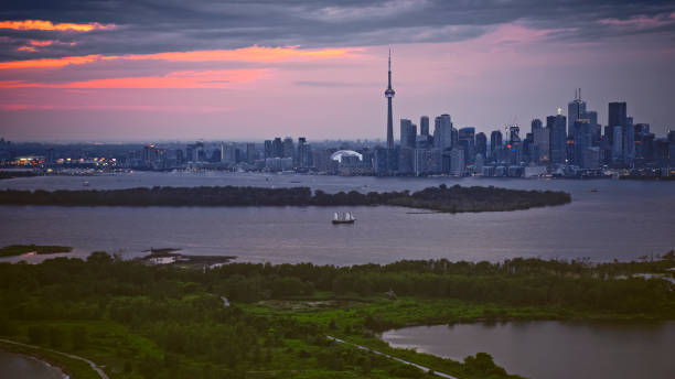 istock View of cityscape with CN Tower 1285961670