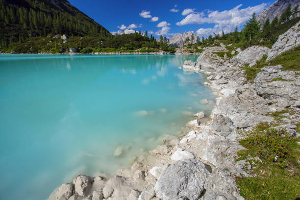 istock Beautiful Sorapis Lake 1285962079