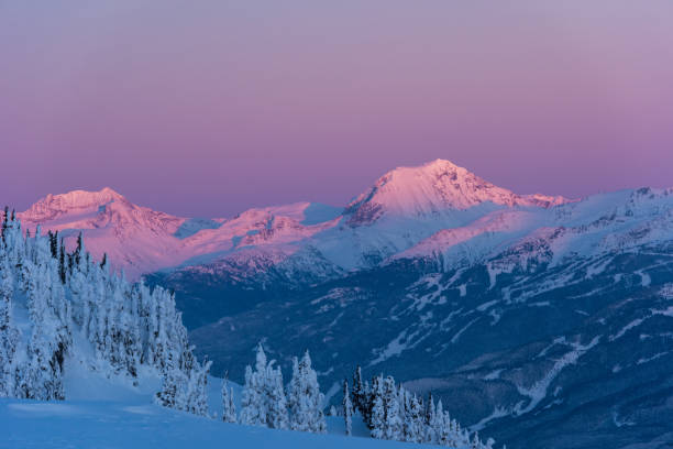 istock Winter scenery in Whistler, Canada 1285962209