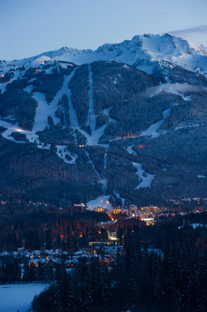istock Winter scenery in Whistler, Canada 1285962400