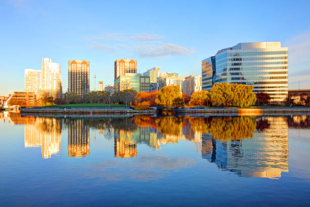 istock East Cambridge neighborhood Skyline reflection on the Charles River 1285962702