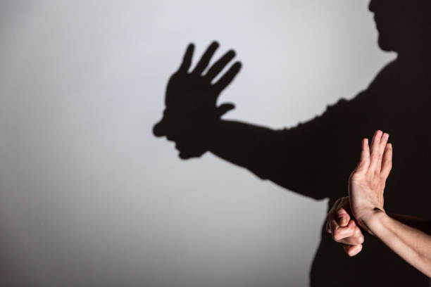 istock play shadow projected against a white background, american indian 1285967656