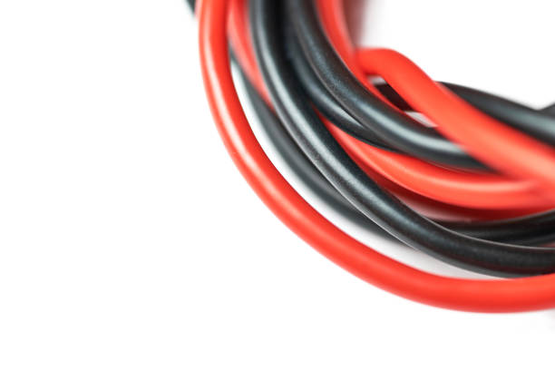 istock Isolated bunch of wires. 1285969187