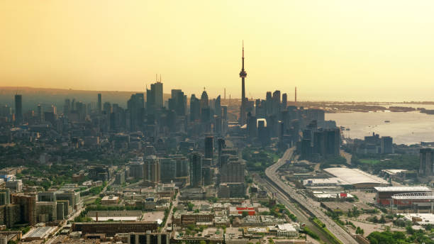 istock View of cityscape with CN Tower 1285969345