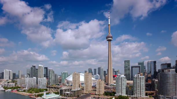 istock View of cityscape with CN Tower 1285969401