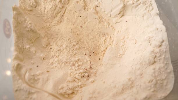 Beetles are in flour. improper, leaky storage of bulk products