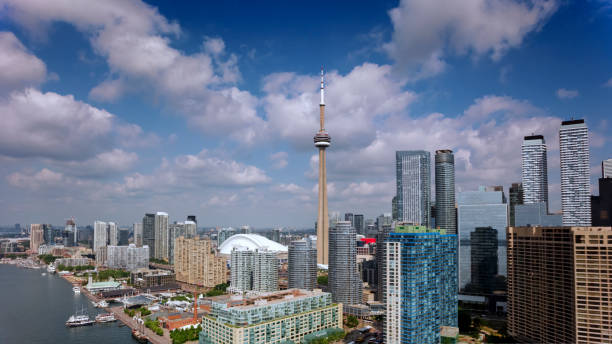 istock View of cityscape with CN Tower 1285969603